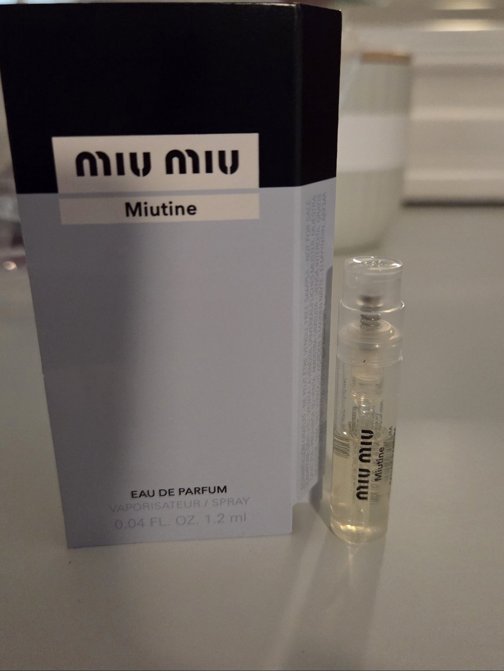 Miu Miu Miutine Sample